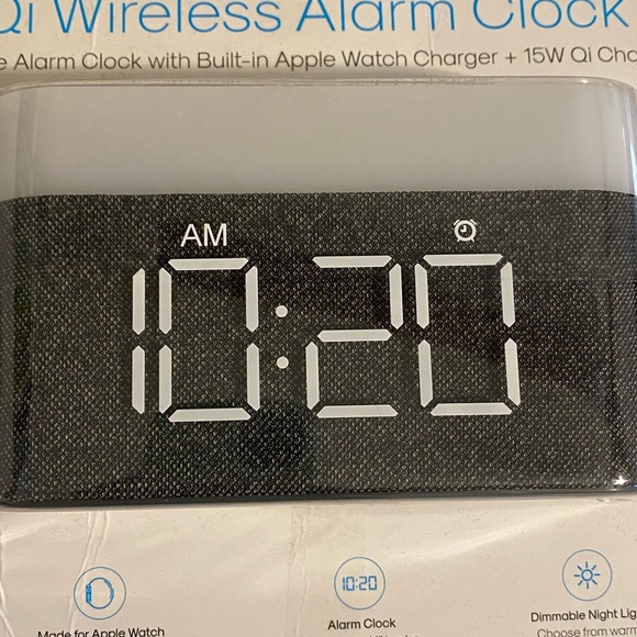 NEW WIRELESS ALARM CLOCK - Picture 2 of 4